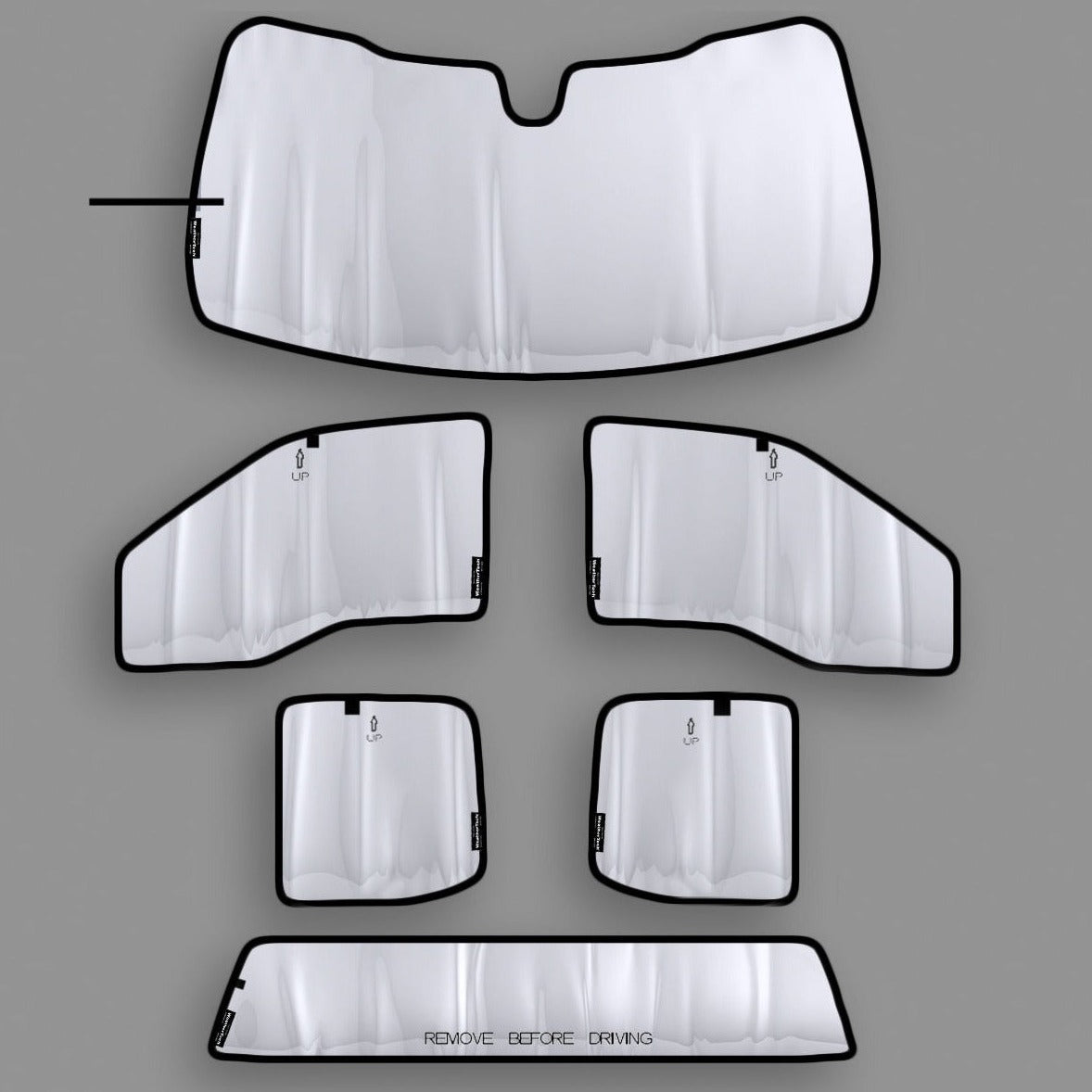 Kit de pare-soleil automobile entièrement sur mesure de WeatherTech
