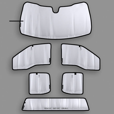 Kit de pare-soleil automobile entièrement sur mesure de WeatherTech