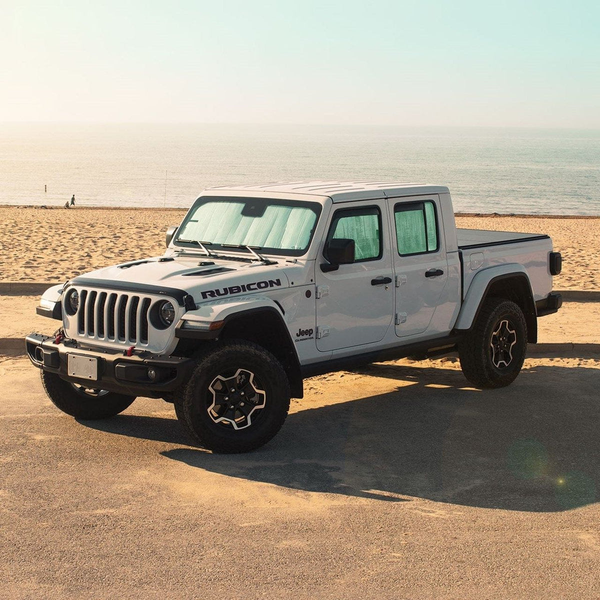 Kit de pare-soleil Weathertech SunShades Allround pour Jeep Wrangler Unlimited (2018-2023) – Pare-soleil pour le coffre, protection solaire pour voiture, tapis de sol pour voiture